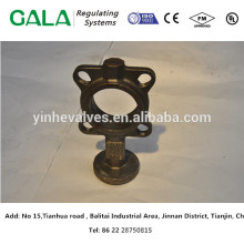 Top quality OEM metals casting Butterfly valve body of iron casting